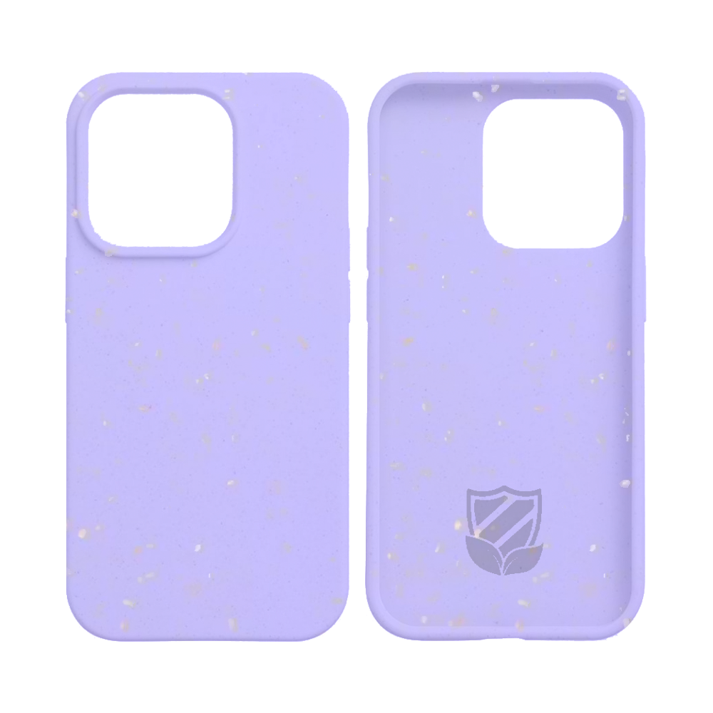 Coque Bambou Biodégradable PROTECT pour Apple iPhone 11 Pro Violet Clair - Vue 2