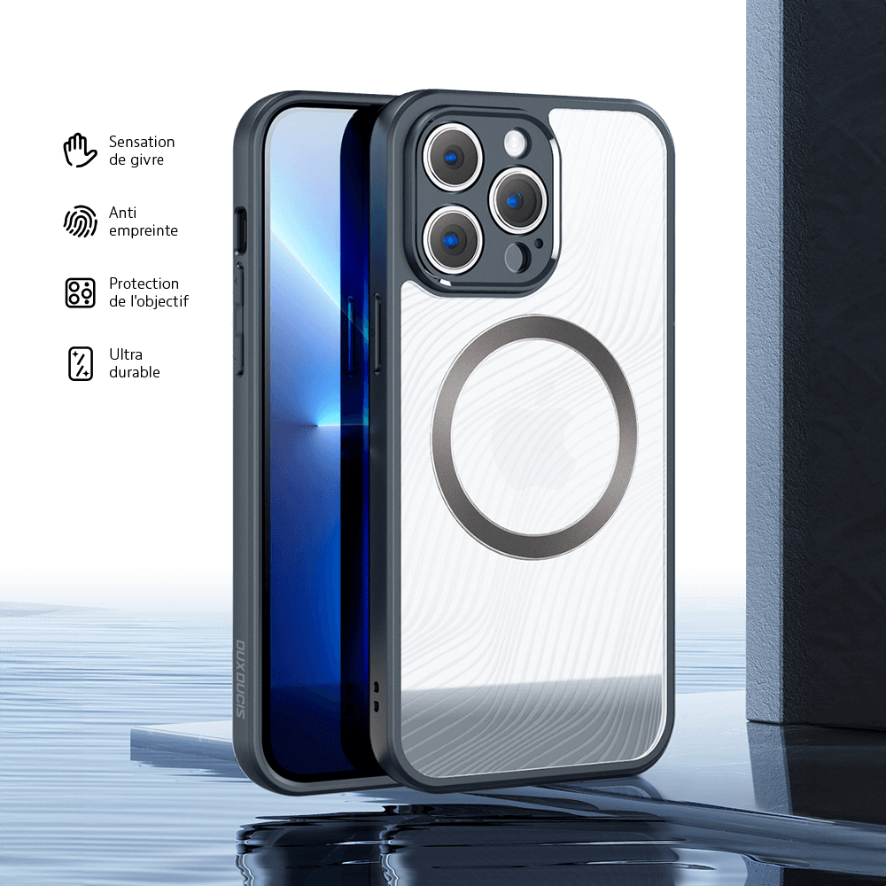 Coque de Protection MagSafe Dux Ducis pour Apple iPhone 13 Pro Noir - Vue 3