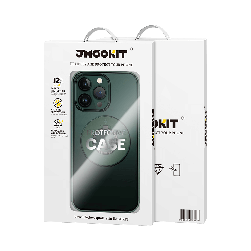 Coque de Protection MagSafe JMGOKIT pour Apple iPhone 14 Pro Max Vert Foncé - Vue 3