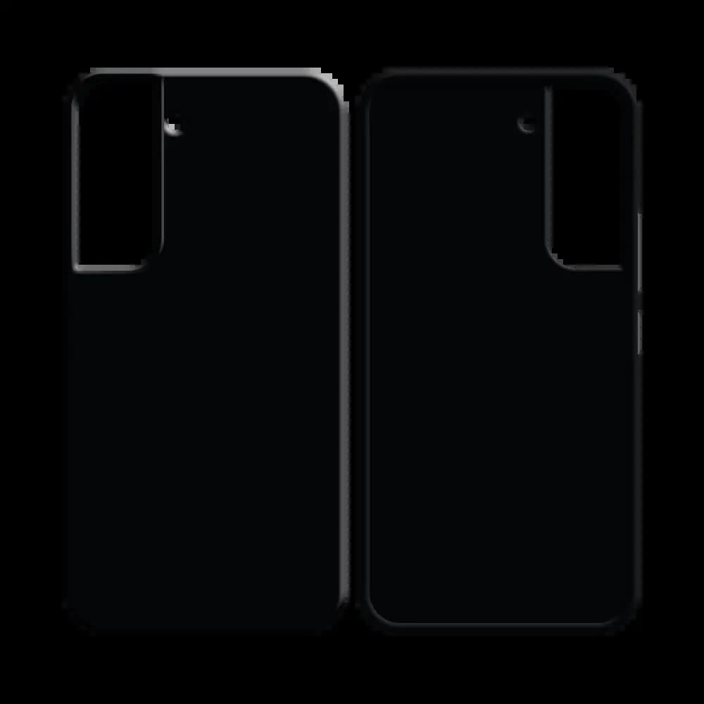 Coque Silicone Compatible pour Samsung Galaxy S21 FE Noir - Vue 2