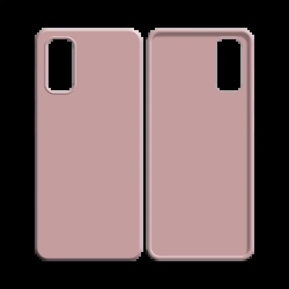 Coque Silicone Compatible pour Samsung Galaxy S20 FE Rose - Vue 2