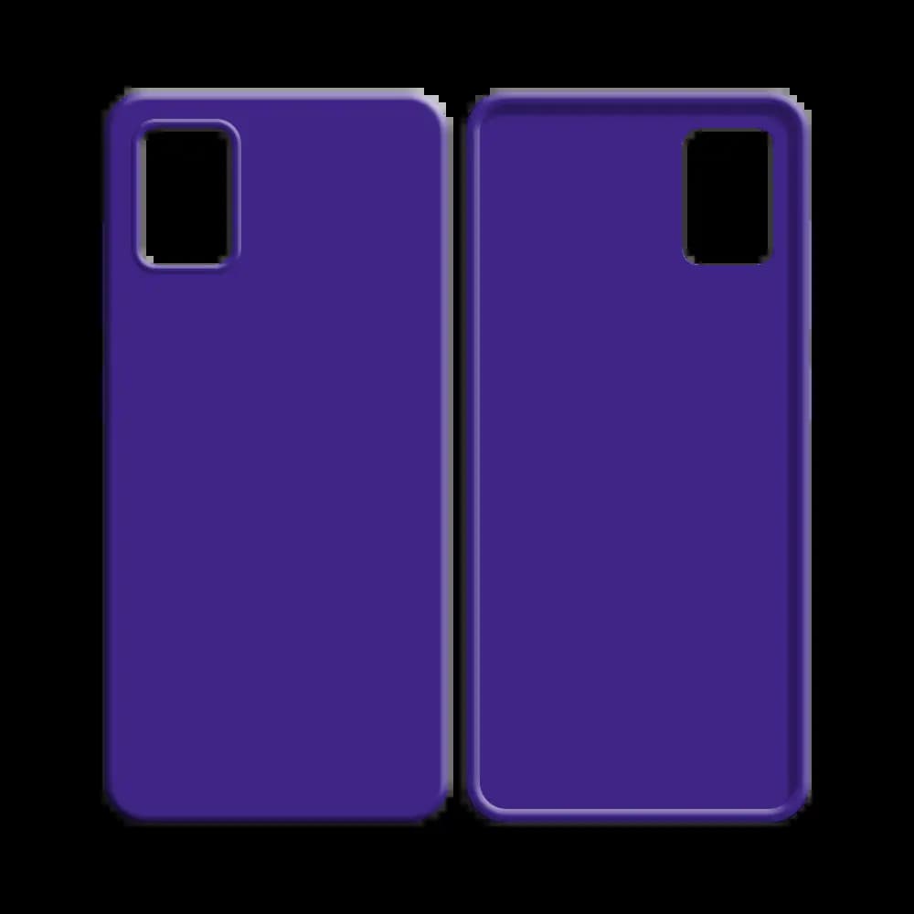 Coque Silicone Compatible pour Samsung Galaxy A51 Mauve - Vue 2