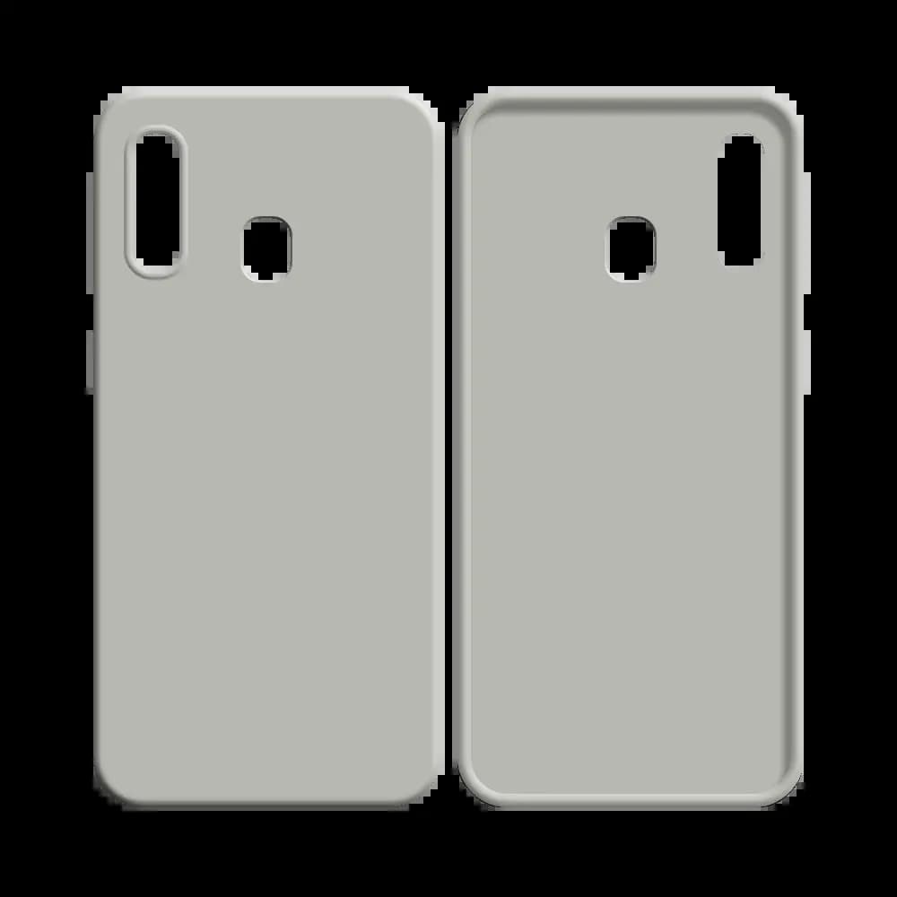 Coque Silicone Compatible pour Samsung Galaxy A20e Blanc - Vue 2