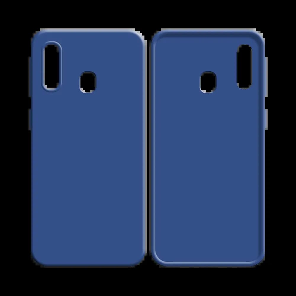 Coque Silicone Compatible pour Samsung Galaxy A20e Bleu Marine - Vue 2