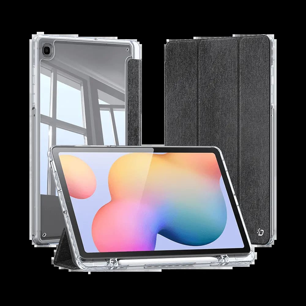 Housse de Protection Dux Ducis pour Samsung Galaxy Tab S6 Lite Wi-Fi, Galaxy Tab S6 Lite 4G, Galaxy Tab S6 Lite 2022 Wi-Fi, Galaxy Tab S6 Lite 2022 4G, Galaxy Tab S6 Lite 2024 Wi-Fi & Galaxy Tab S6 Lite 2024 4G Noir