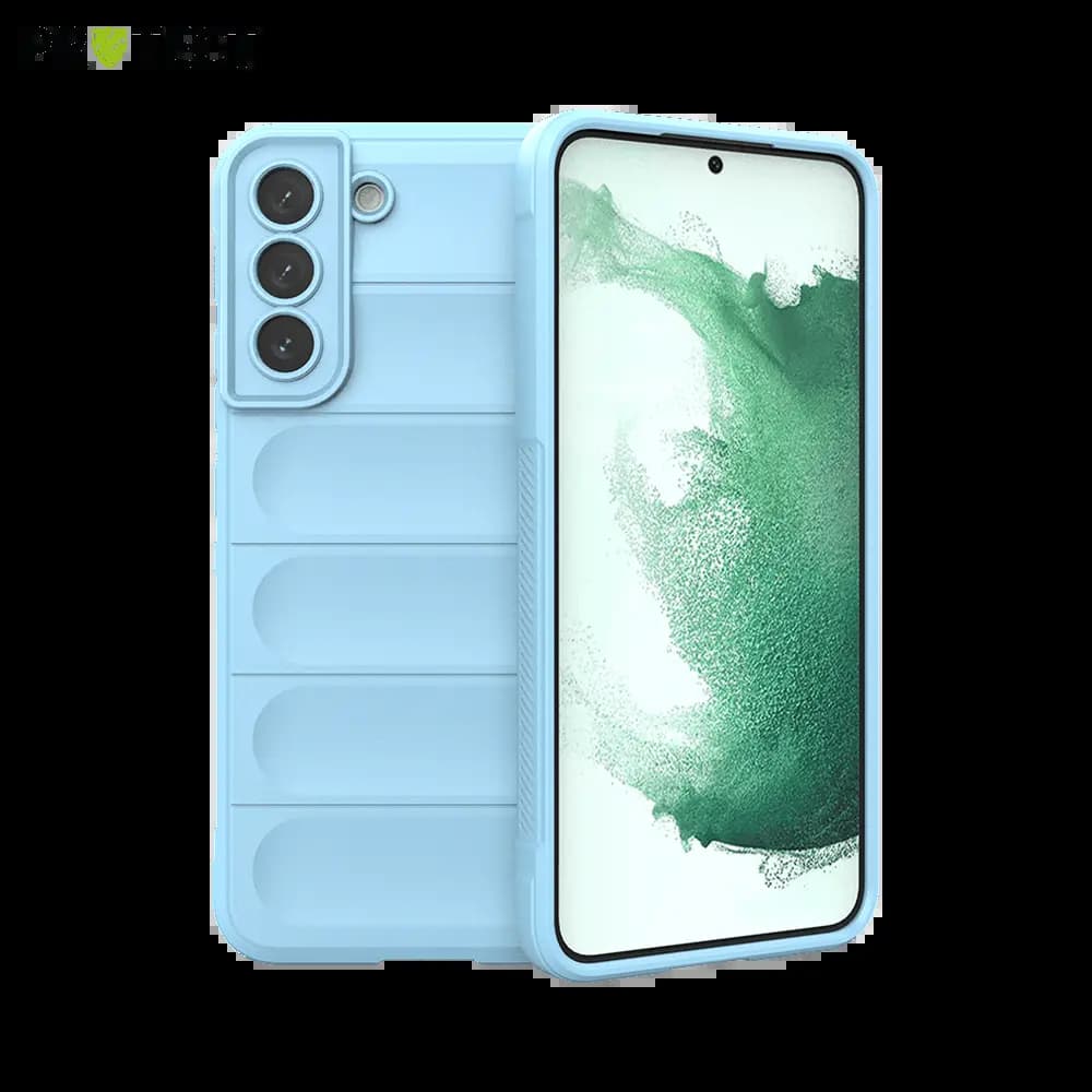 Coque de protection antichoc renforcée Samsung Galaxy S22+ - PROTECT IX008 Bleu Clair