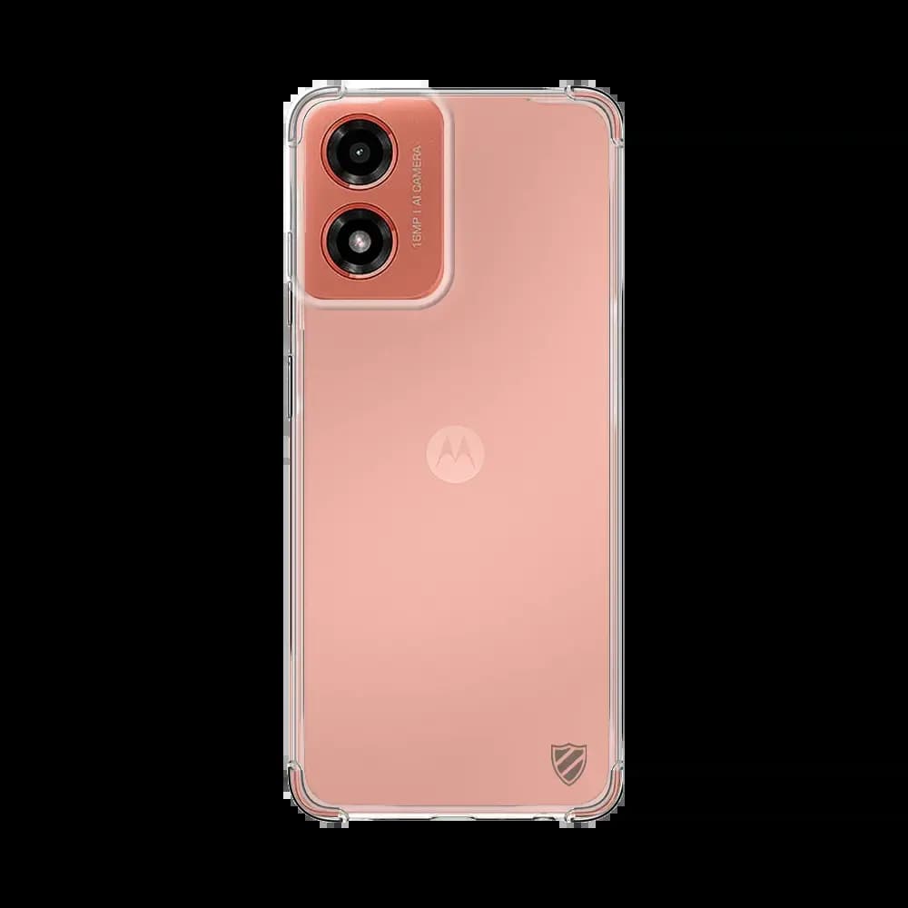 Coque antichoc renforcée transparente Motorola Moto G04 / E14 / G04s - PROTECT - Vue 2