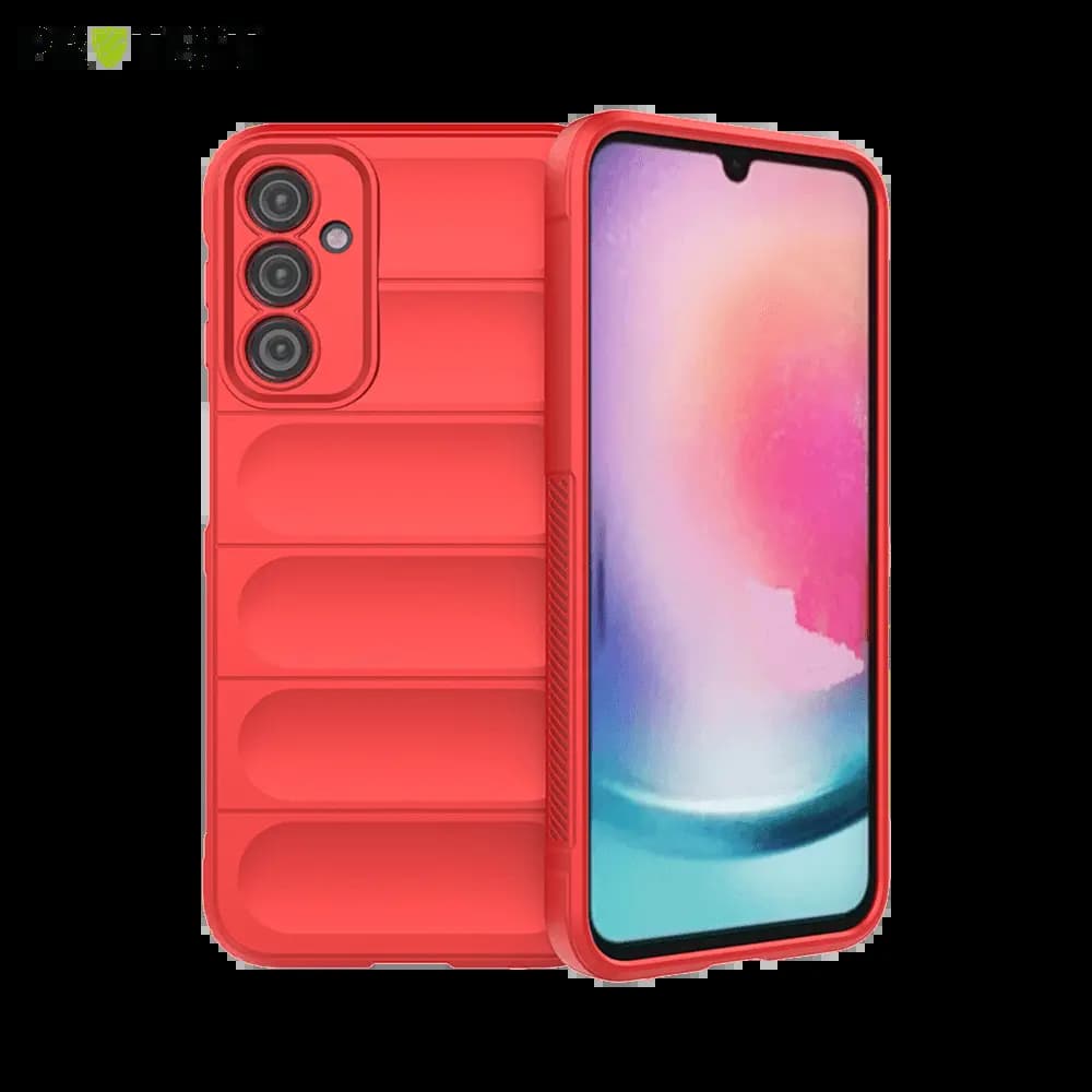 Coque de protection antichoc renforcée Samsung Galaxy A24 4G - PROTECT IX008 Rouge