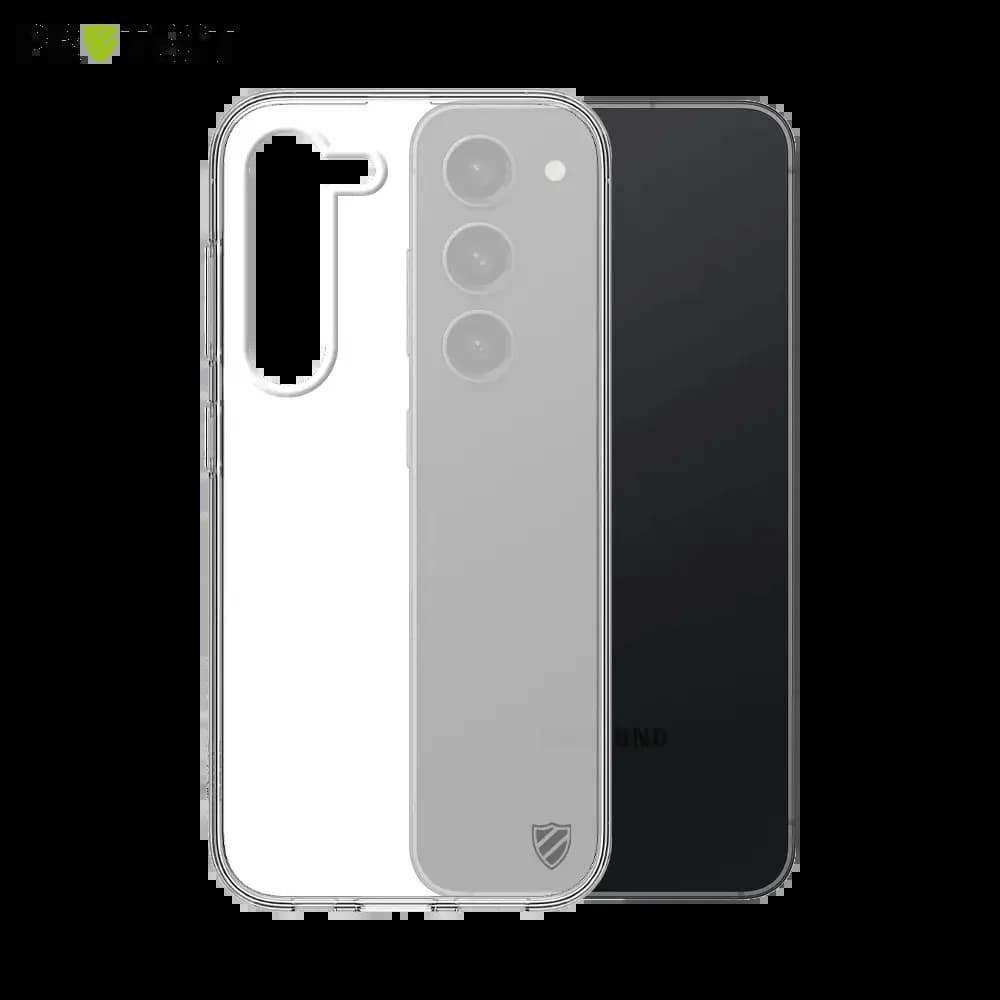 Coque silicone Samsung Galaxy S23 5G - PROTECT Transparent