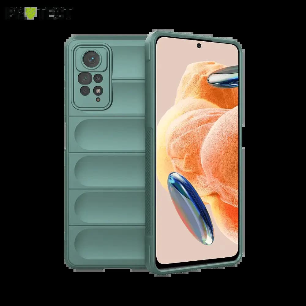 Coque de protection Xiaomi Redmi Note 12 Pro 4G antichoc renforcée - PROTECT IX008 Vert Foncé