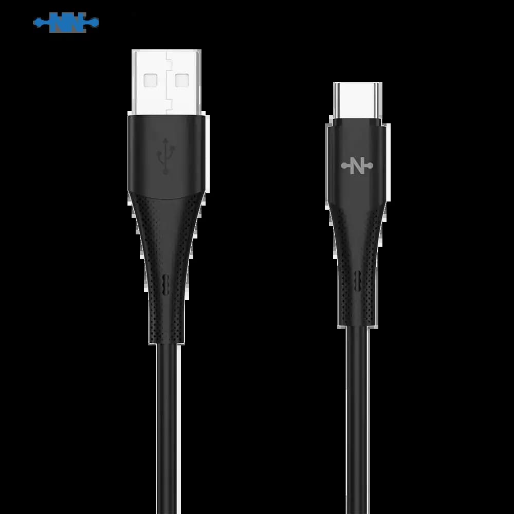 Câble USB vers USB-C 24W 1m - CONNECT Noir