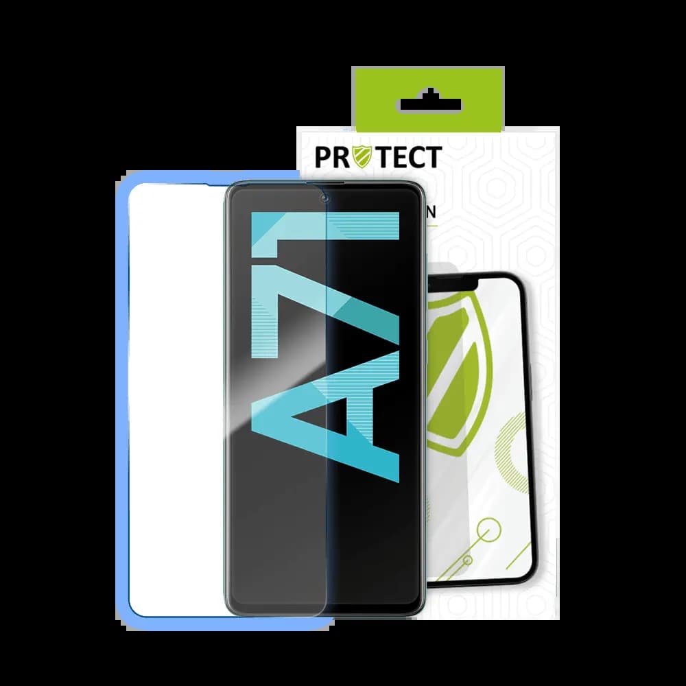 Verre trempé Samsung Galaxy A71 protection écran 9H - PROTECT Transparent