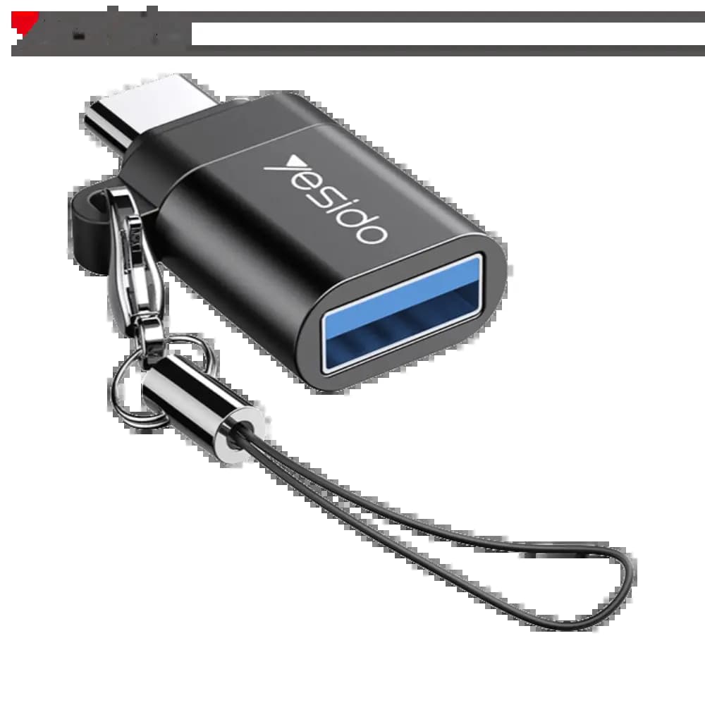 Adaptateur OTG USB femelle vers USB-C mâle Yesido