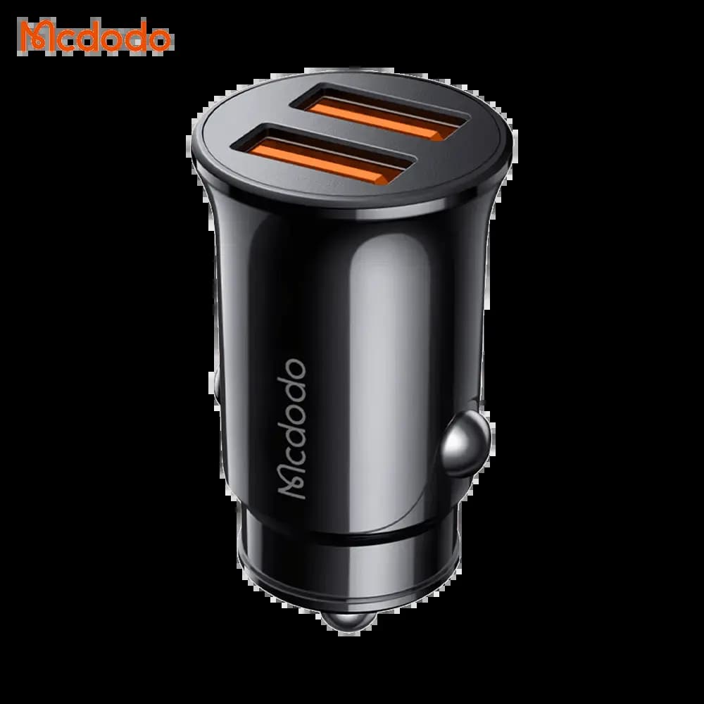Chargeur allume-cigare double ports USB 12W - Mcdodo CC-6602 Noir