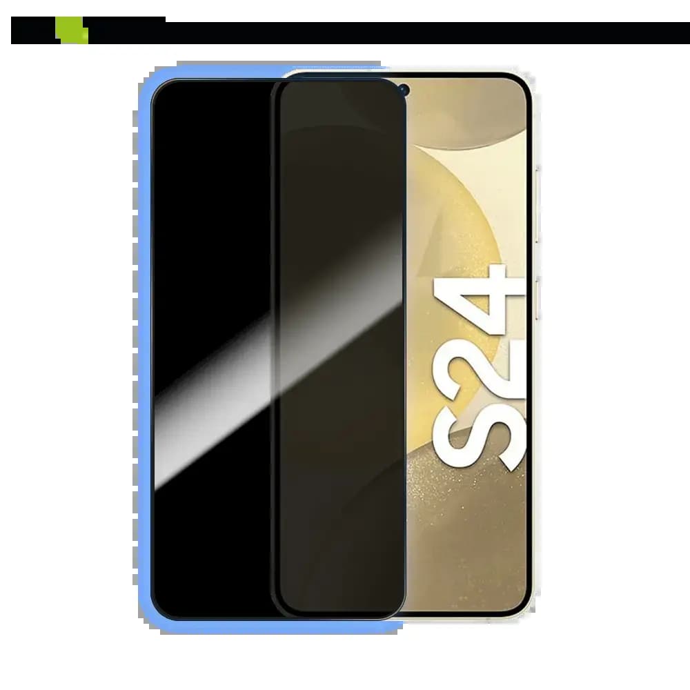 Verre trempé anti-espions Samsung Galaxy S24 5G protection écran 9H - PROTECT Transparent