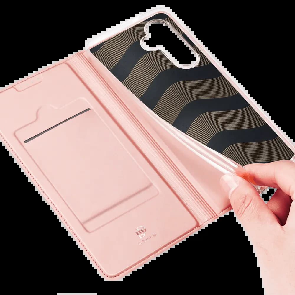 Housse folio Samsung Galaxy S24+ 5G porte-carte - Dux Ducis Skin Pro Noir