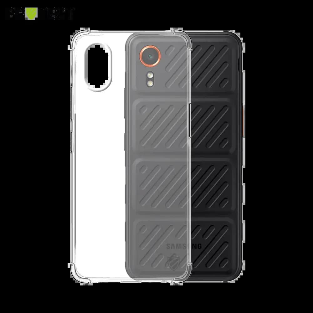 Coque antichoc renforcée transparente Samsung Galaxy Xcover 7 - silicone PROTECT