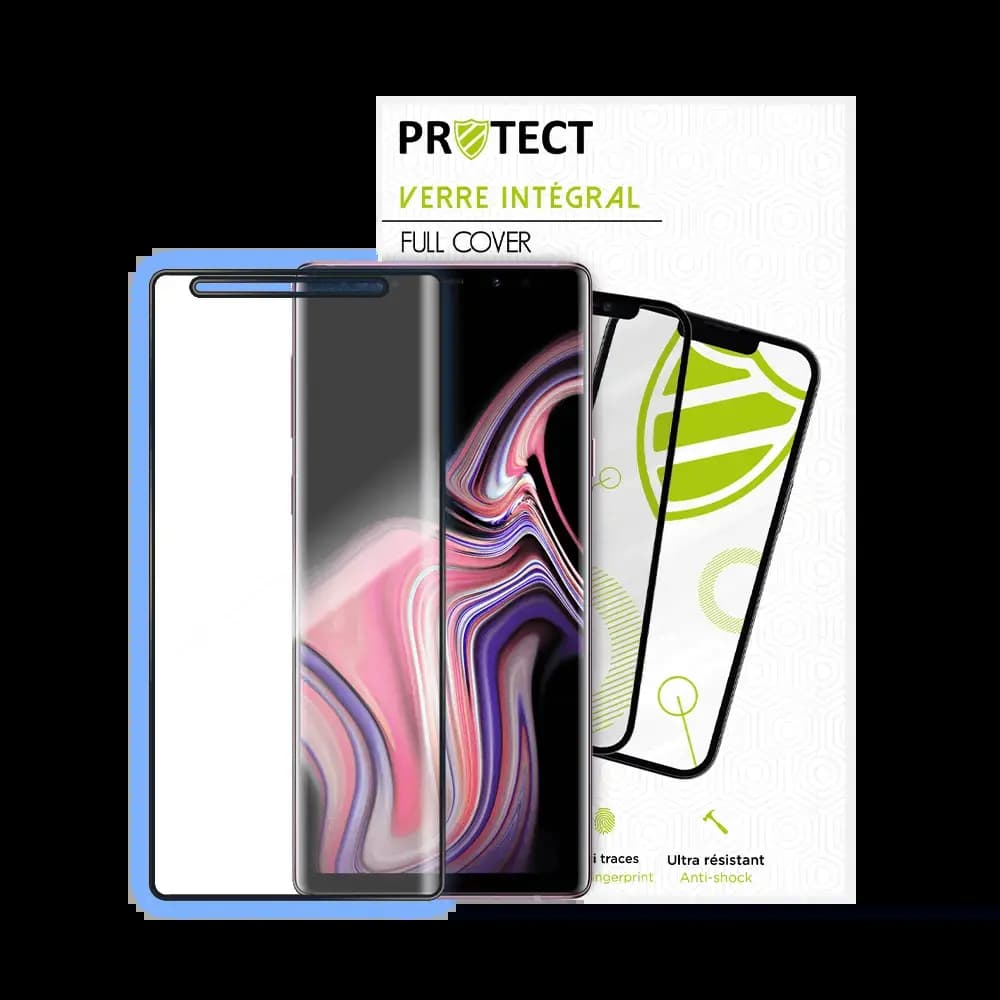 Verre trempé intégral Samsung Galaxy Note 9 protection écran 9H - PROTECT Noir