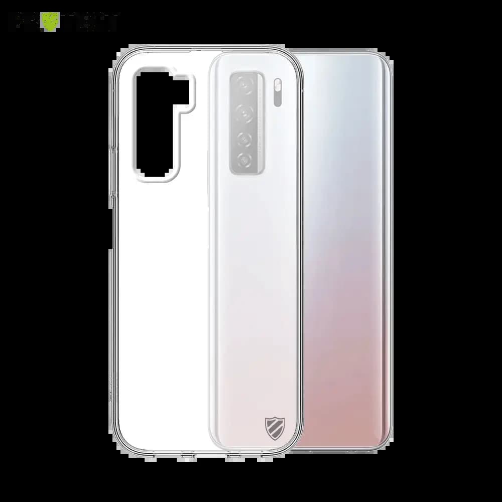 Coque silicone Huawei P40 Lite 5G PROTECT - Transparent
