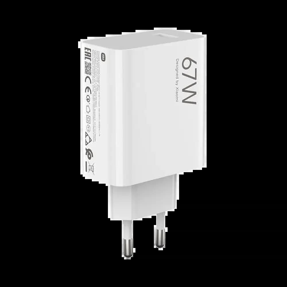 Chargeur secteur Xiaomi HyperCharge 67W avec câble USB-C – Blanc - Vue 2