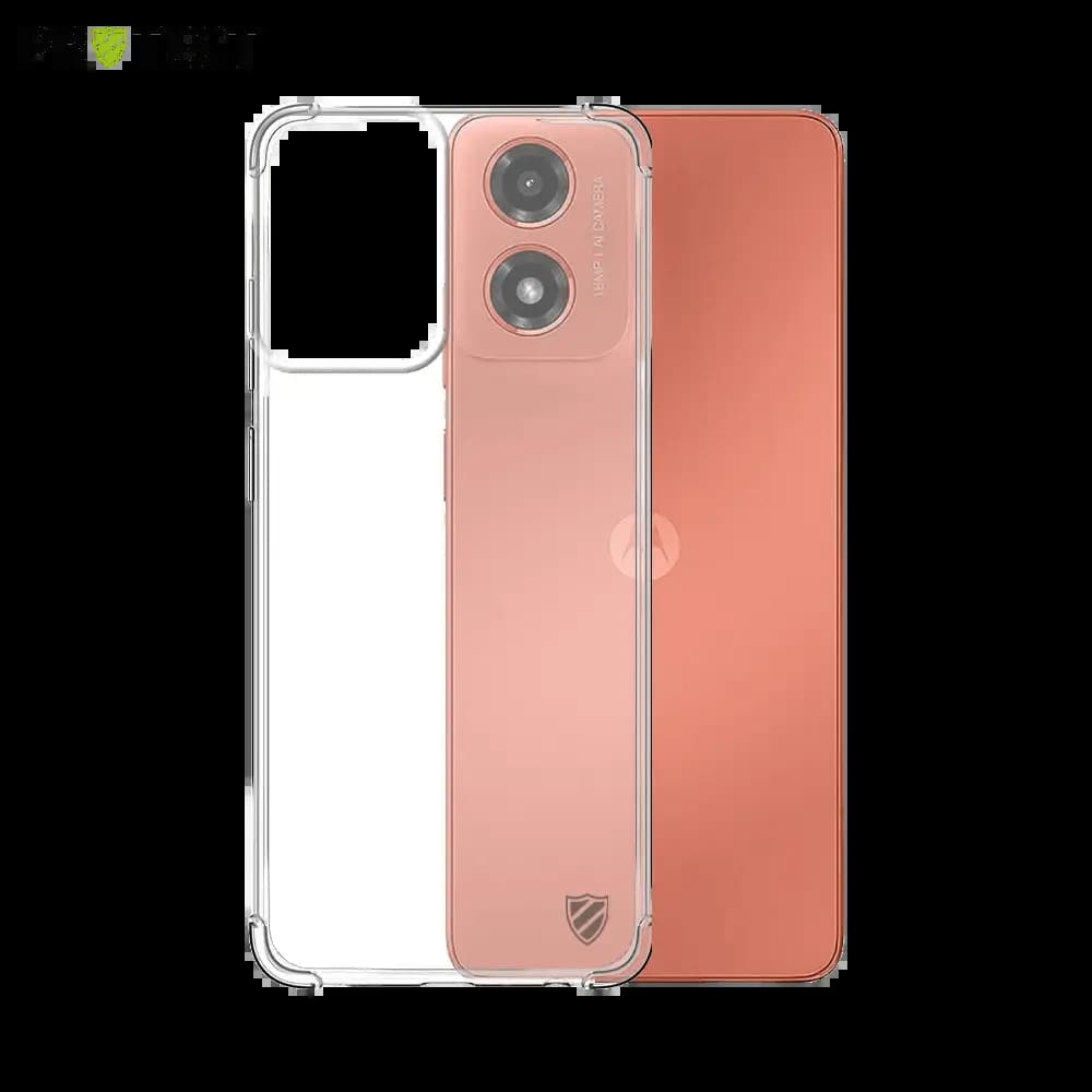 Coque antichoc renforcée transparente Motorola Moto G04 / E14 / G04s - PROTECT