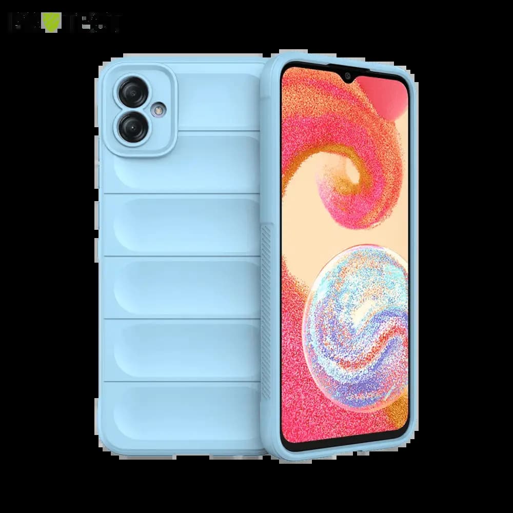 Coque de protection antichoc renforcée Samsung Galaxy A04e - PROTECT IX008 Bleu Clair