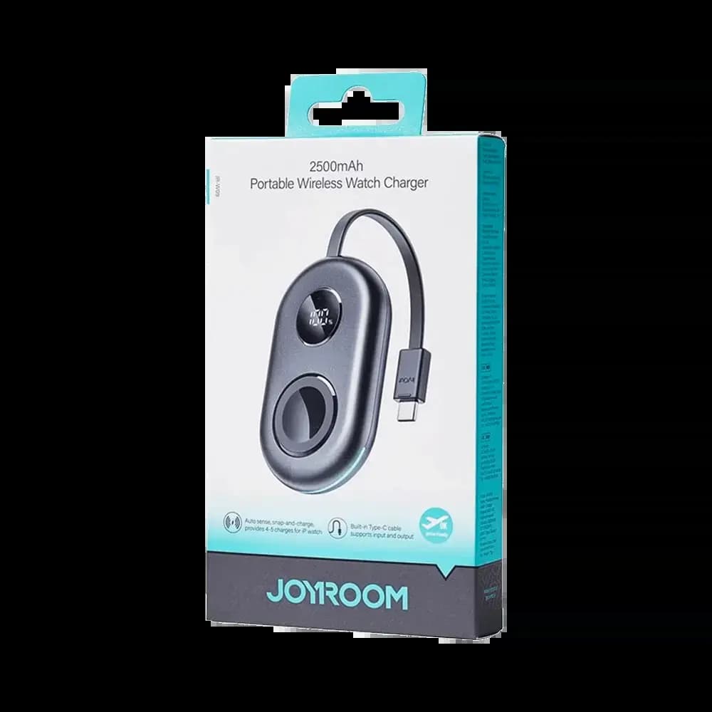 Chargeur montre connectée 2500mAh magnétique avec câble USB-C - Joyroom JR-W09 Noir