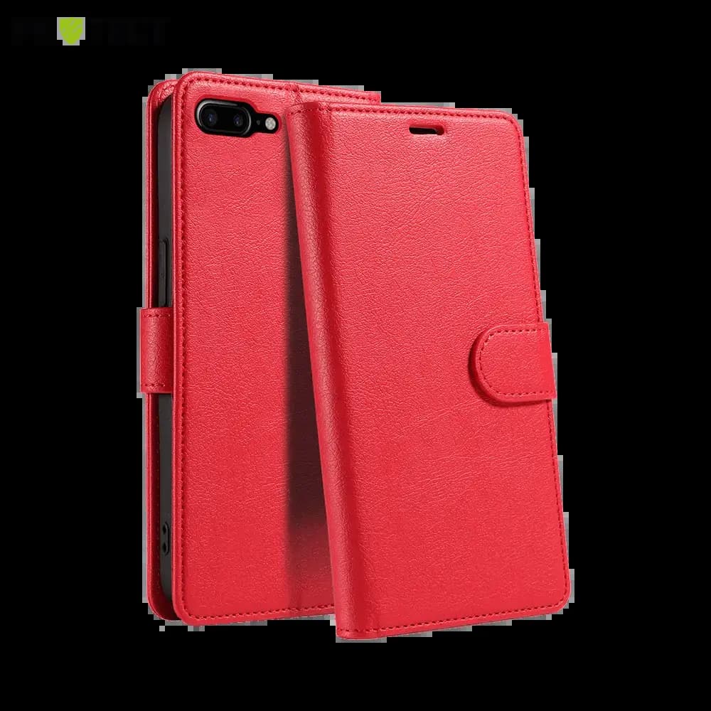 Housse folio anti-RFID iPhone 7 Plus / 8 Plus – PROTECT IP011 Rouge