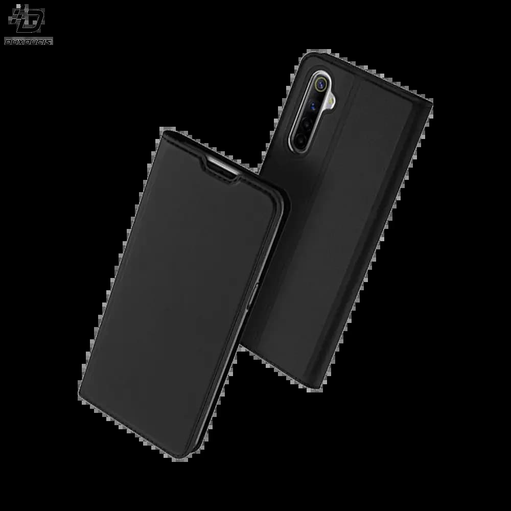 Housse folio Realme 6 porte-carte - Dux Ducis Skin Pro Noir