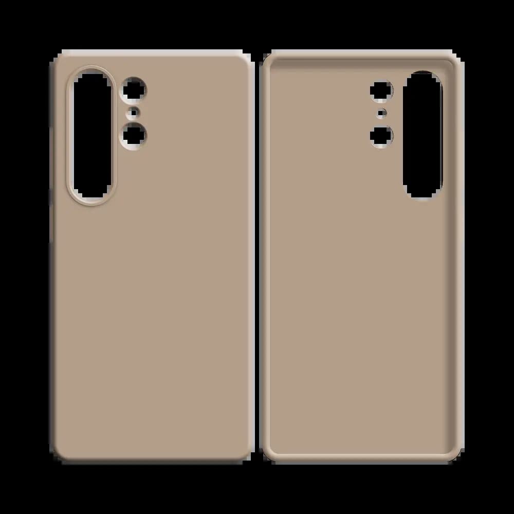 Coque Silicone Compatible pour Samsung Galaxy S25 Ultra Rose Gold - Vue 2