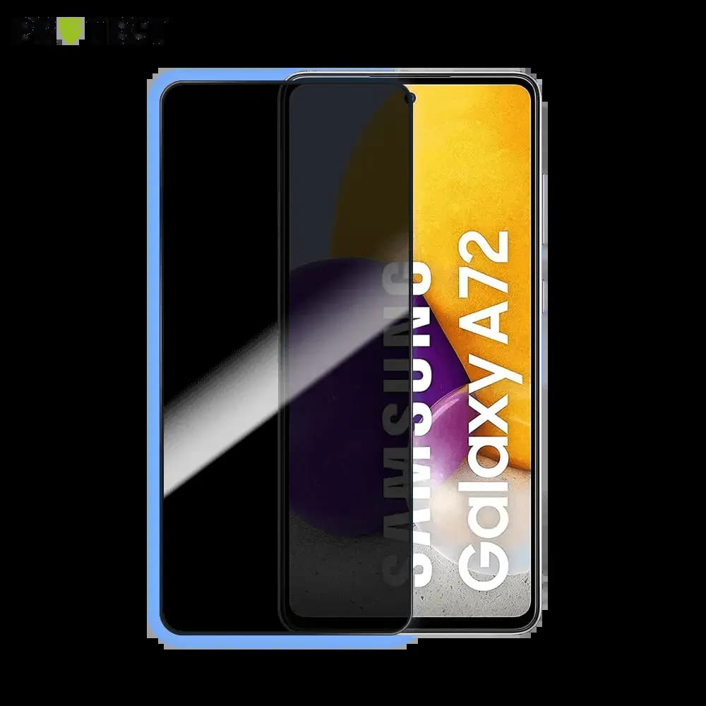 Verre trempé anti-espions Samsung Galaxy A72 4G / A72 5G protection écran 9H - PROTECT Transparent