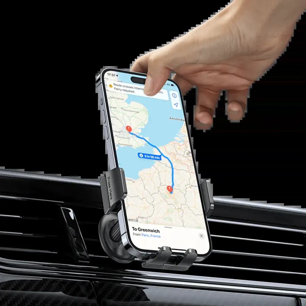 Support smartphone pour voiture Yesido C251 Noir