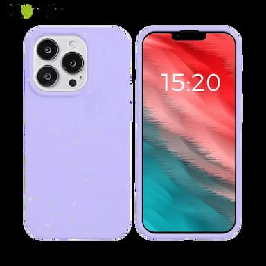 Coque bio iPhone 14 Pro - PROTECT Violet Clair