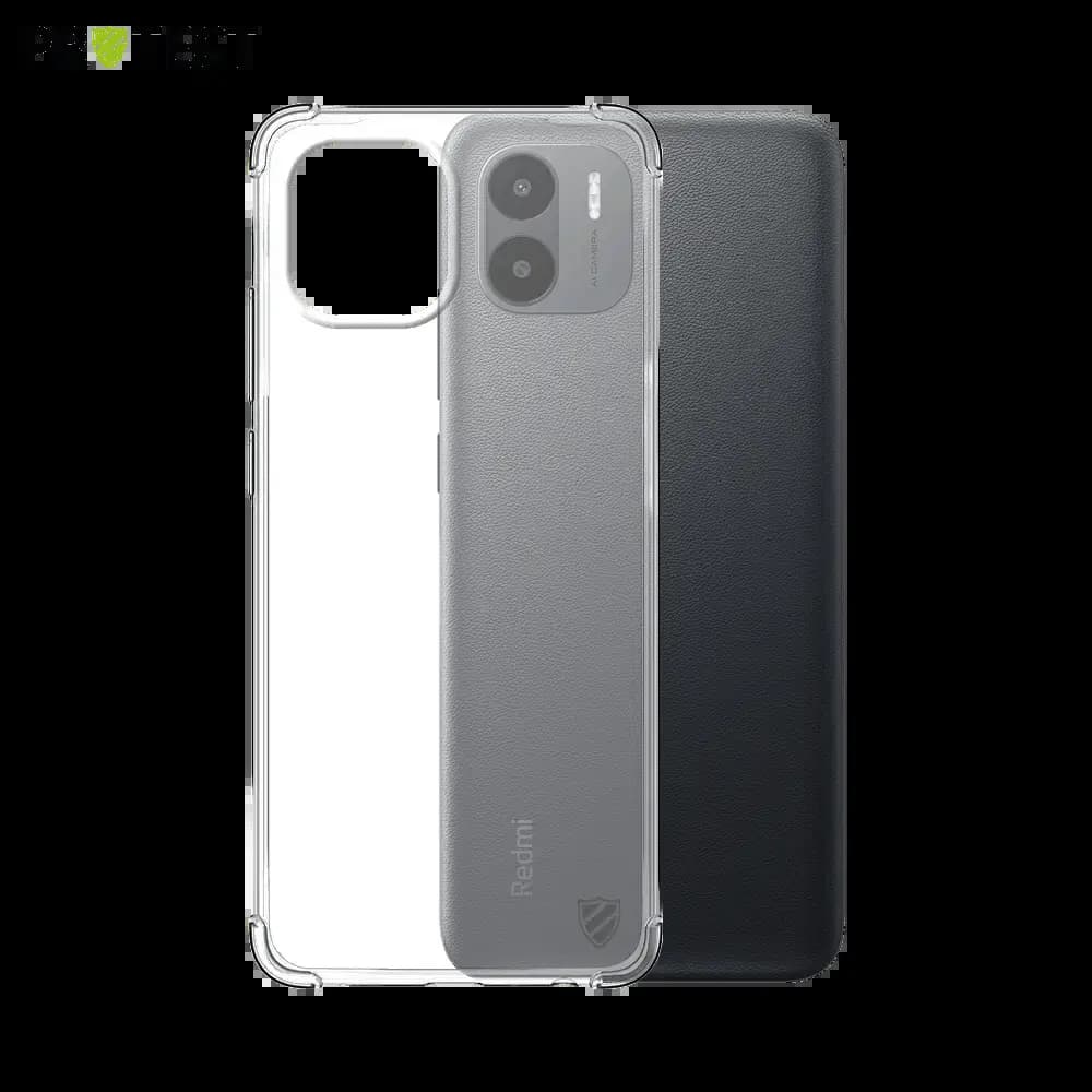 Coque antichoc renforcée transparente Xiaomi Redmi A2 - silicone PROTECT