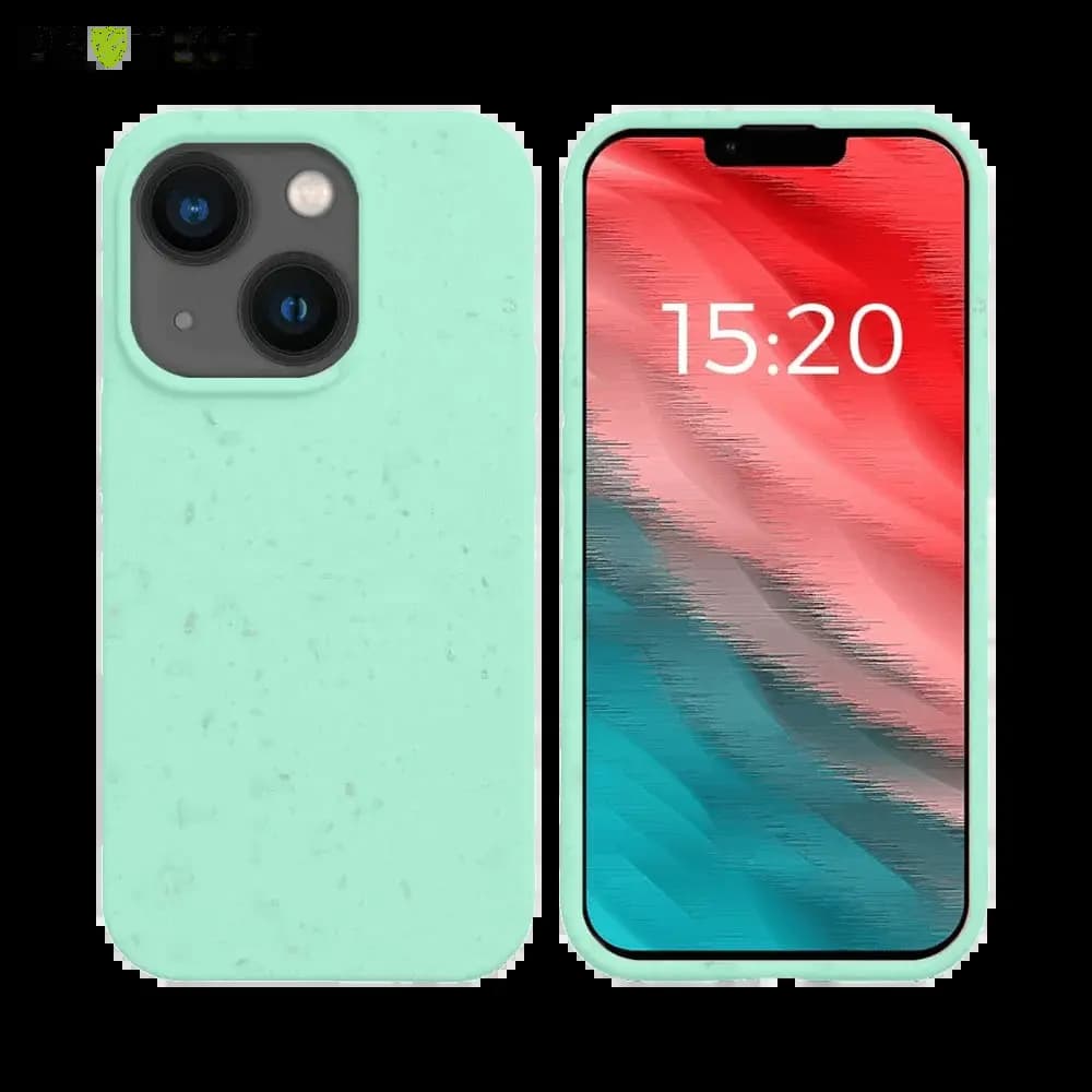 Coque bio iPhone iPhone 14 Plus - PROTECT Vert Menthe