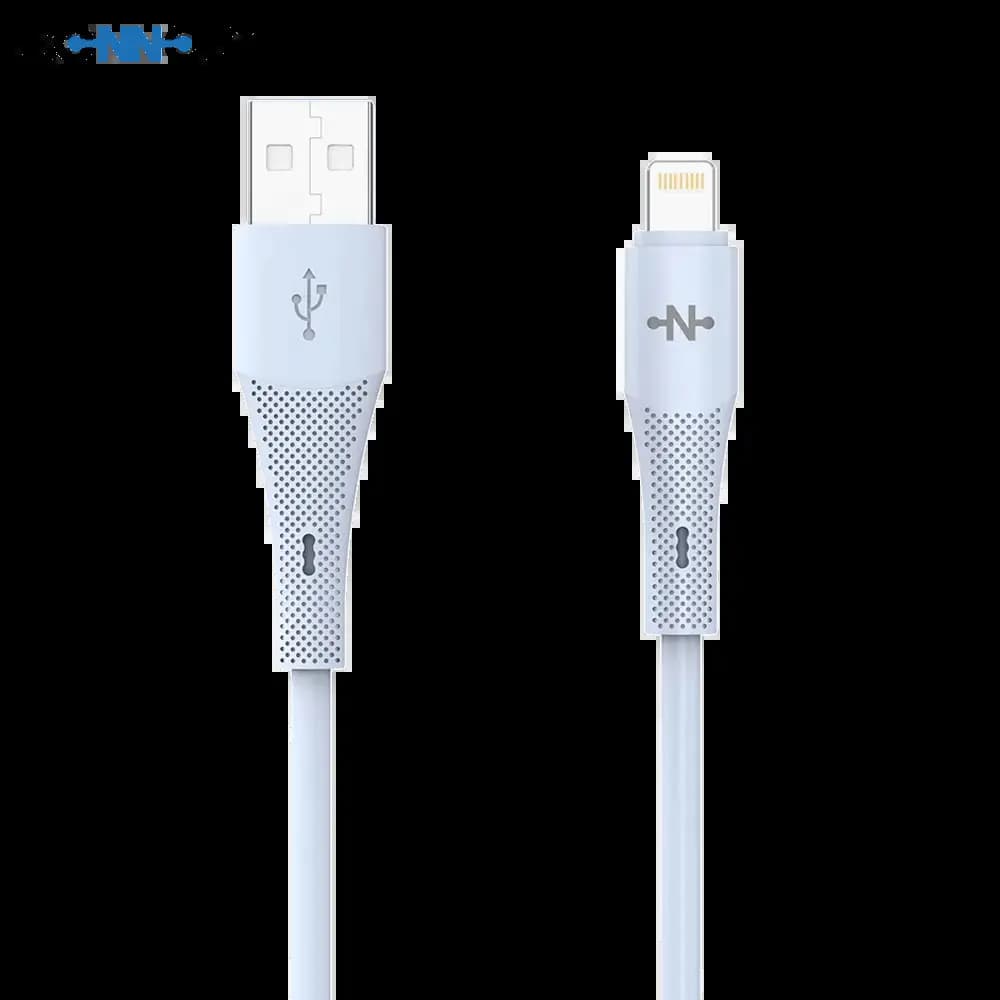 Câble Data USB vers Lightning CONNECT 10W (1m) Bleu