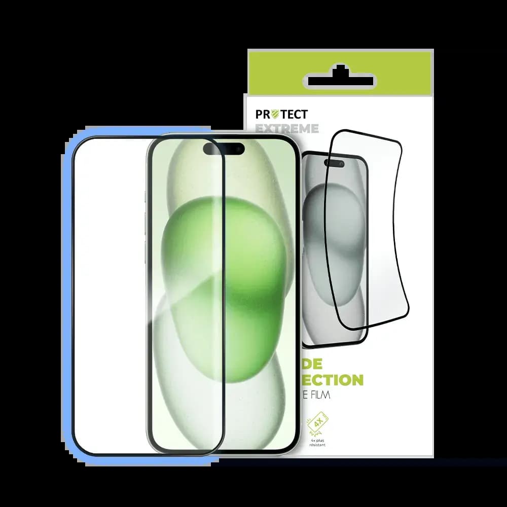 Film de protection extrême iPhone 15 Plus - PROTECT Transparent - Vue 3