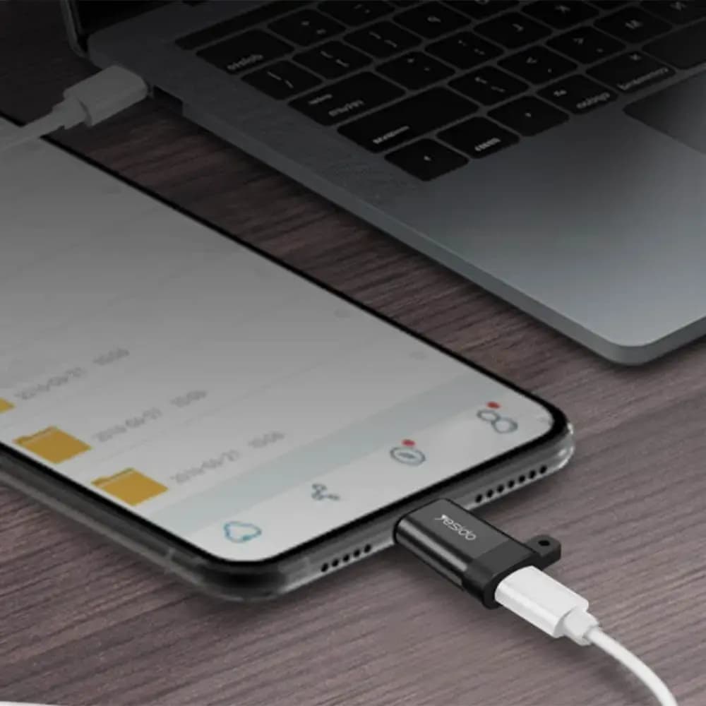 Adaptateur OTG Micro USB femelle vers Lightning mâle - charge et données - Yesido GS05