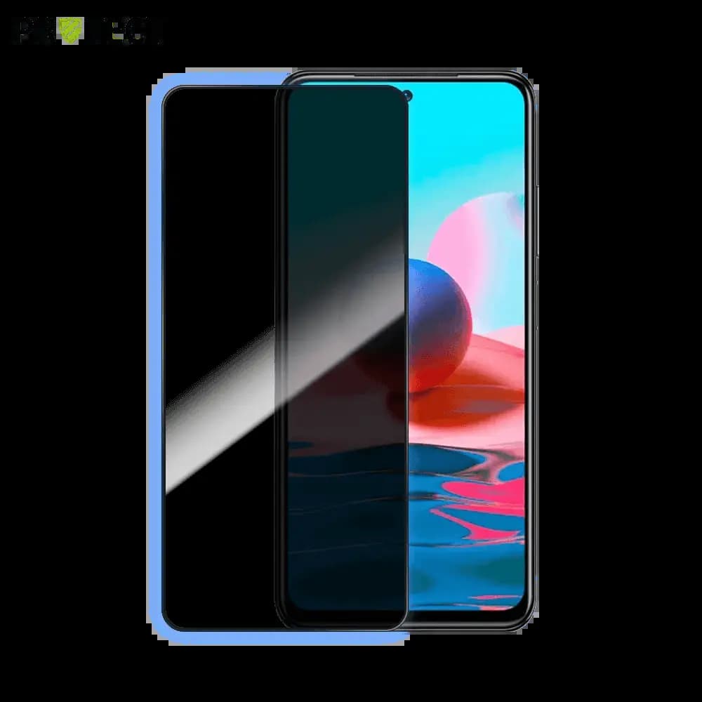 Verre trempé anti-espions Xiaomi Redmi Note 10 4G - PROTECT Transparent