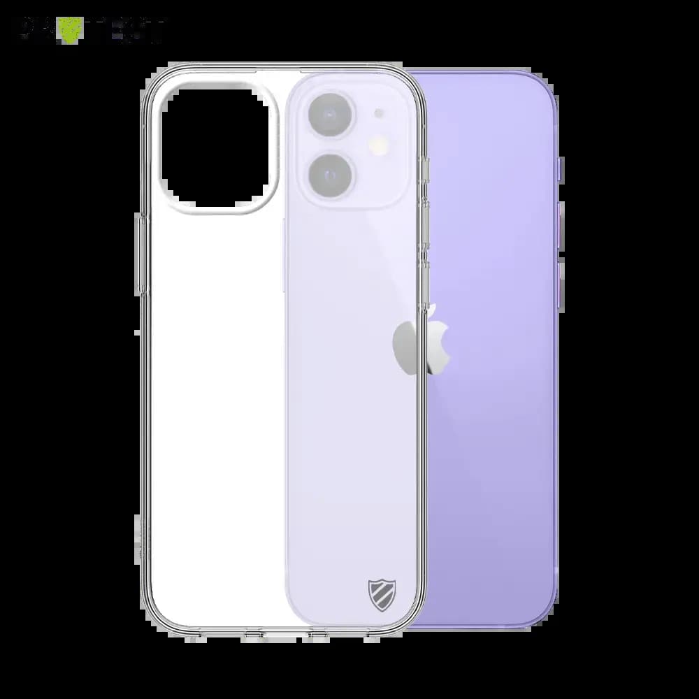 Coque silicone iPhone 12 mini - PROTECT Transparent