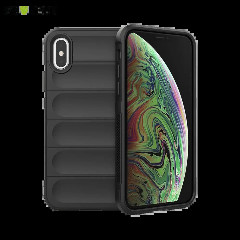Coque de protection antichoc renforcée iPhone X / XS - PROTECT IX008 Noir