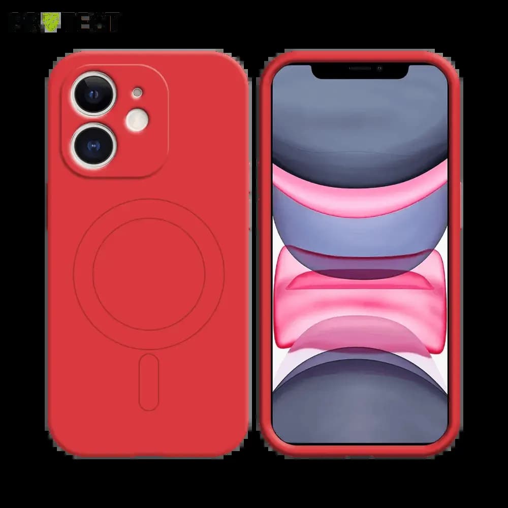 Coque de Protection PROTECT IZ001 pour Apple iPhone 11 MagSafe Rouge