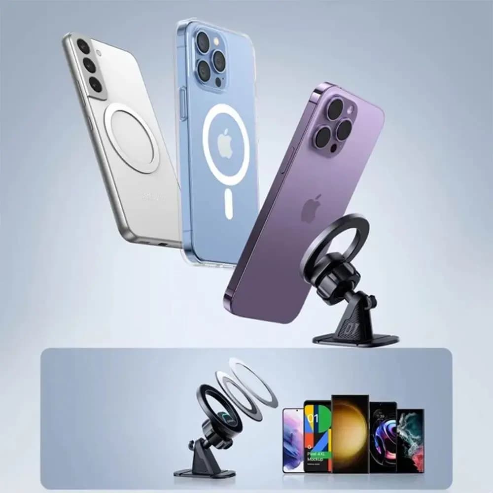 Support smartphone magnétique pour voiture - JOYROOM Noir