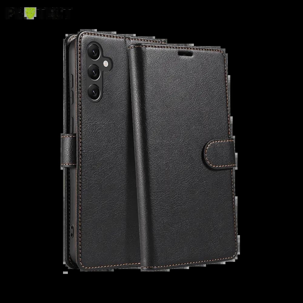 Housse folio anti-RFID Samsung Galaxy A15 – PROTECT IP011 Noir