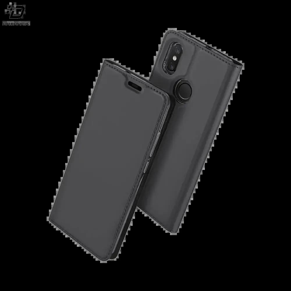 Housse folio Xiaomi Mi 8 porte-carte - Dux Ducis Skin Pro Noir