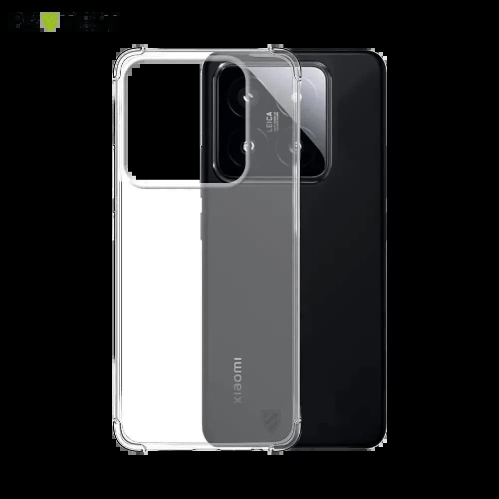 Coque antichoc renforcée transparente Xiaomi 14 Pro - silicone PROTECT