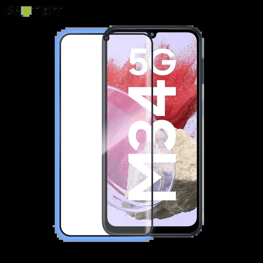 Verre trempé intégral Samsung Galaxy M34 5G protection écran 9H - PROTECT Noir