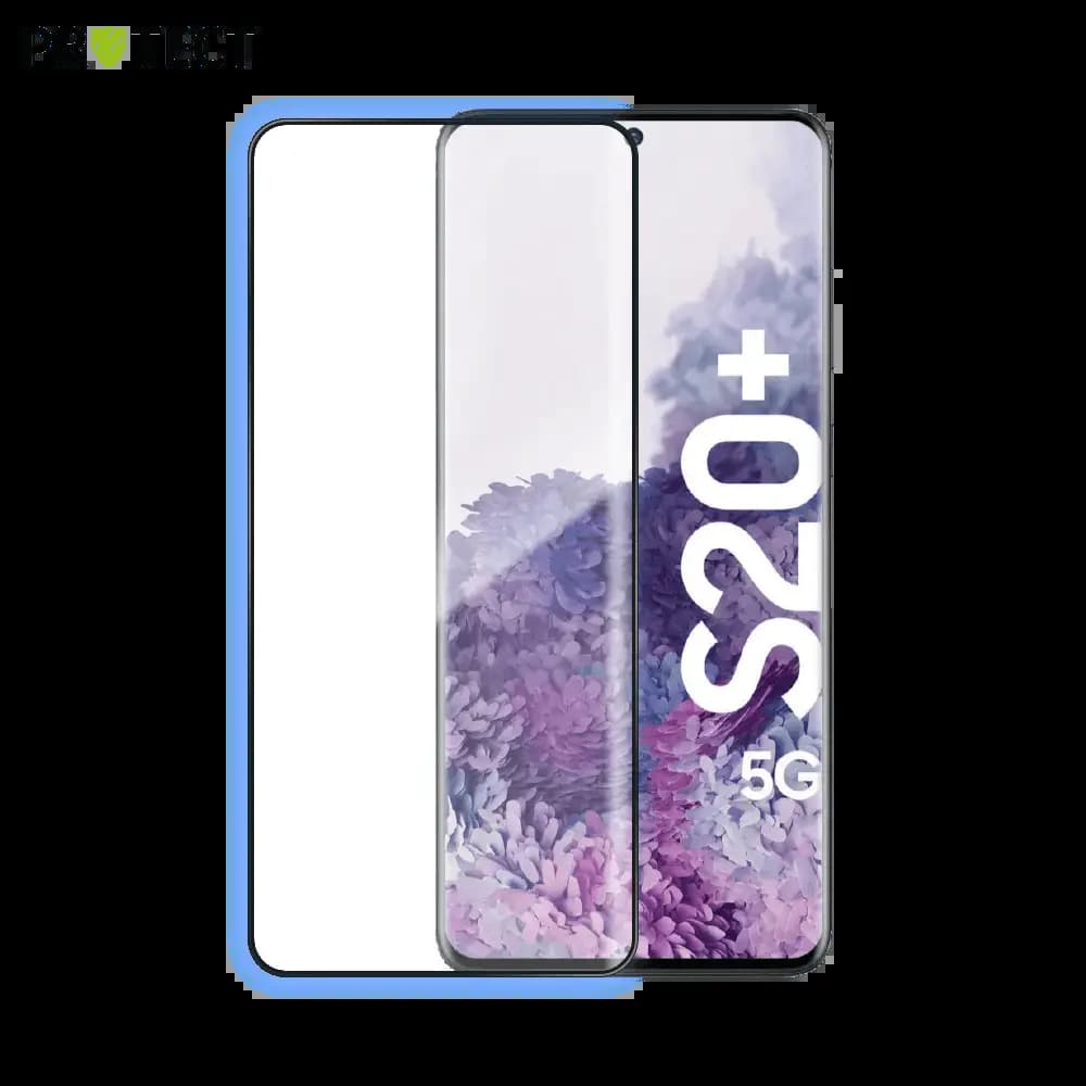 Verre trempé intégral Samsung Galaxy S20+ 5G protection écran 9H - PROTECT Noir