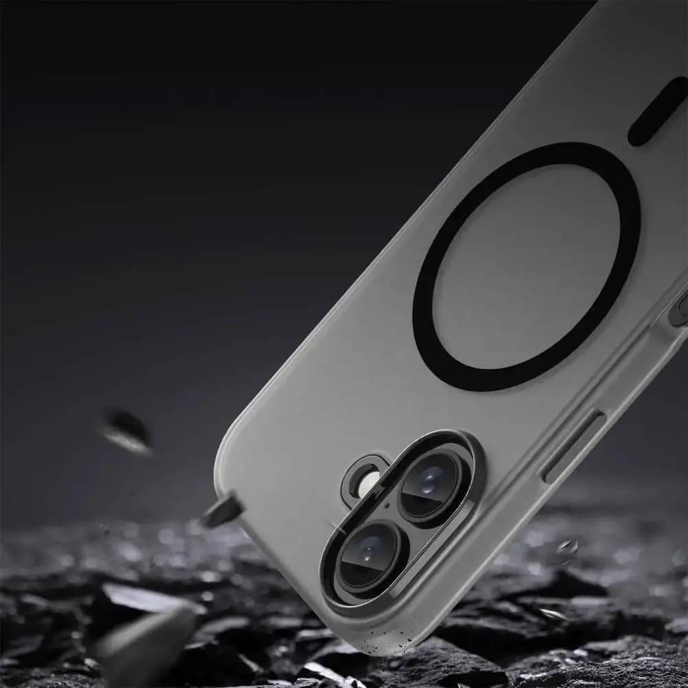 Coque MagSafe bi-matière – iPhone 16 – PROTECT MF-006 Noir - Vue 4
