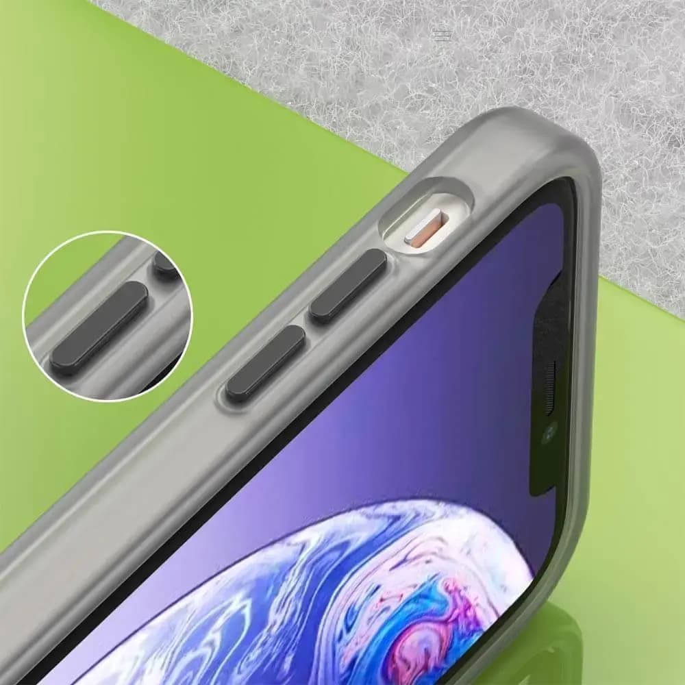 Coque MagSafe bi-matière iPhone 11 - PROTECT MF-006 Noir - Vue 3